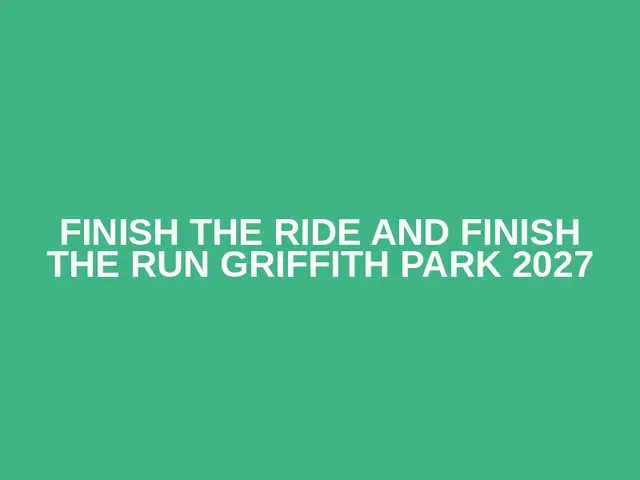 Finish The Ride and Finish The Run Griffith Park 2027 logo