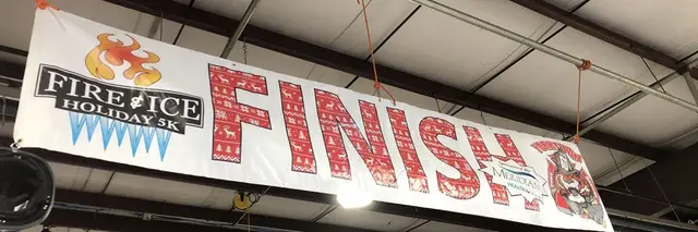 Fire & Ice Holiday 5k logo