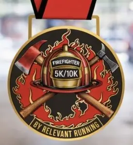 Firefighter "Live Virtual" 5k/10k logo