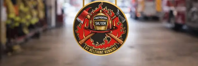 Firefighter "Live Virtual" 5k/10k logo