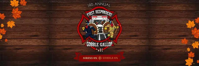 First Responders Gobble Gallop 5K logo