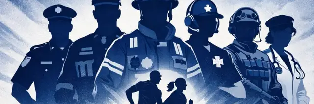 First Responders Suicide Prevention 5K logo