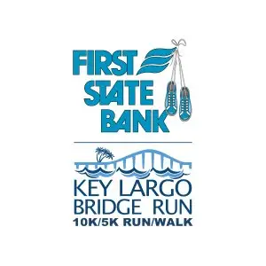 First State Bank Key Largo Bridge 10k/5k Run/Walk logo