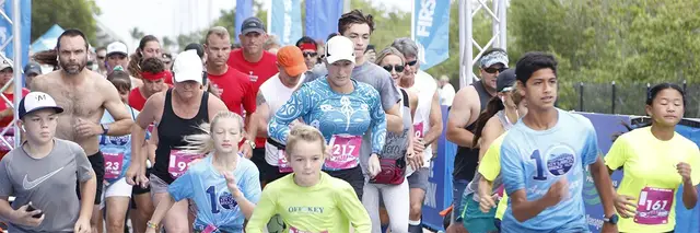 First State Bank Key Largo Bridge 10k/5k Run/Walk logo