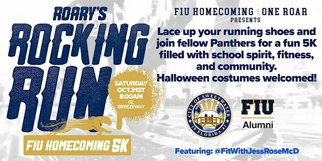 FIU Homecoming: Roary's Rocking Run logo