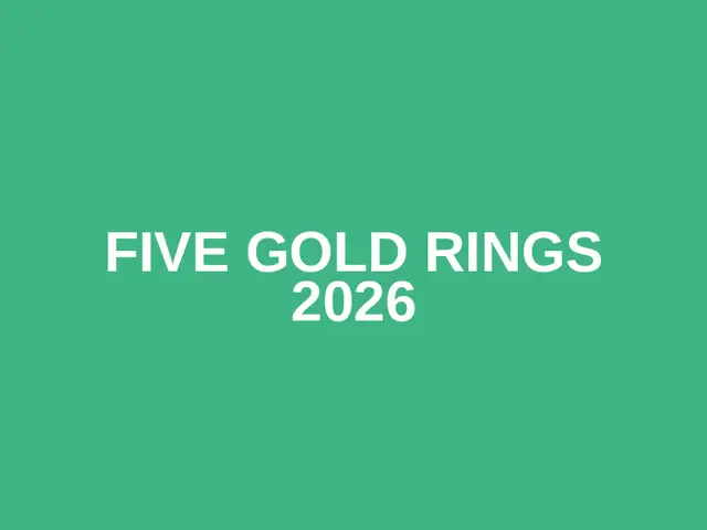 Five Gold Rings 2026 logo