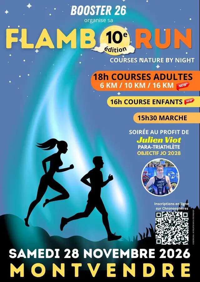 FLAMB'O RUN 2026 logo