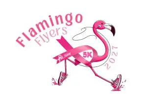 Flamingo Flyers 5k logo