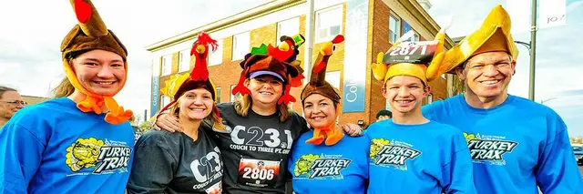 Fleet Feet Columbia Turkey Trax 5K logo