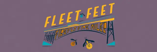 Fleet Feet Firefly Five-Miler logo