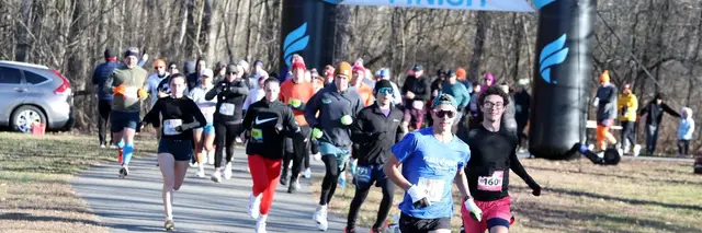 Fleet Feet Poughkeepsie's 2026 Grateful Gallop 5K to Benefit Dutchess Outreach logo