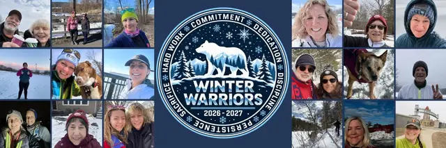 Fleet Feet Poughkeepsie's Winter Warriors '26-'27 Accountability Challenge logo