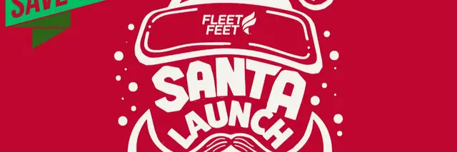 Fleet Feet Sarasota Santa Launch logo