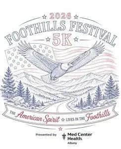 Foothills Festival 5K logo