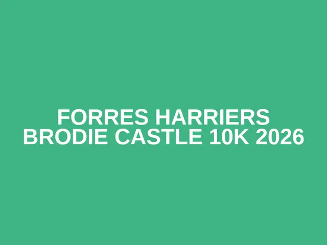 Forres Harriers Brodie Castle 10k 2026 logo