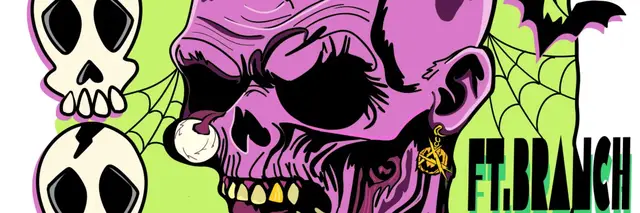 Fort Branch Sinister Cellar Zombie 5K Run/Walk/Lil Zombie Kids Fun Run logo
