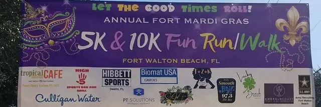Fort Mardi Gras Fun 5k Run/Walk & Fest logo