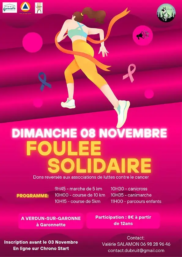 FOULÉE SOLIDAIRE logo