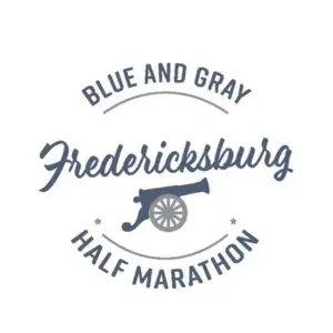 Fredericksburg Blue and Gray Half Marathon logo