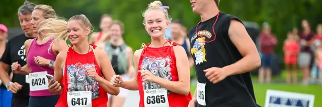 Freedom Fun Run (5K & 10K) + 1 mile run for kids logo