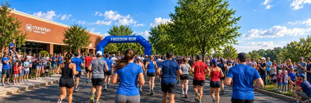 Freedom Run 5K - McDonough logo