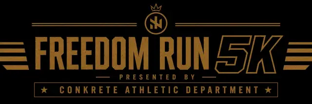 Freedom Run Presented by Conkrete Athletic Department logo