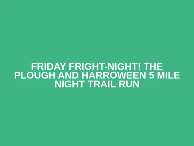 The Plough and Harroween 5 mile night trail run logo