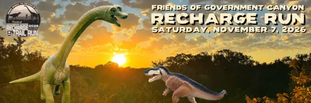 Friends of Government Canyon Recharge Run 8K/15K logo