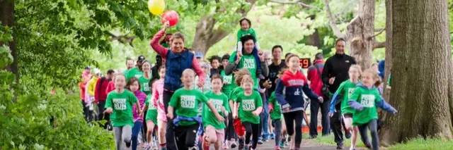 Friends of Montessori Education 5K + 1 Mile Fun Run logo