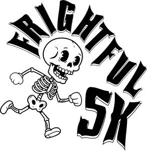 Frightful 5K and Pumpkin 1K logo