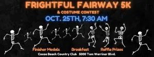 FRIGHTFUL FAIRWAY 5K (Fall Into Winter) logo