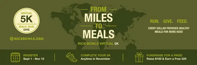 From Miles to Meals logo