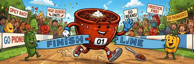 Frostick Chili Trot and Chili Cook-Off logo