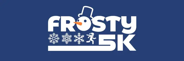 Frosty 5k of Mineral Wells logo