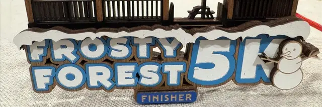 Frosty Forest 5k logo