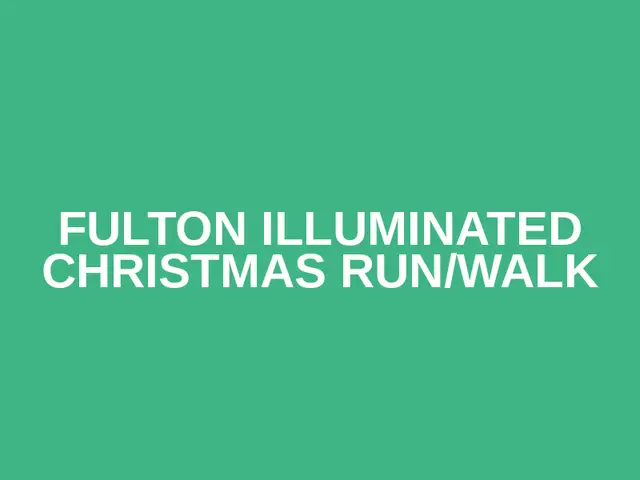 Fulton Illuminated Christmas Run/Walk logo