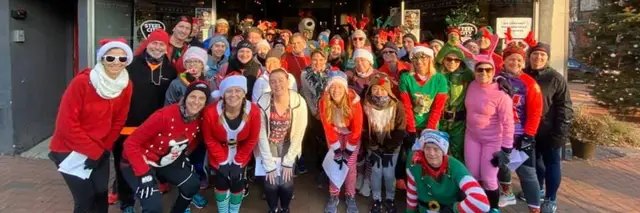 Funky Santa 5K! logo
