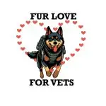 Fur Love for Vets logo