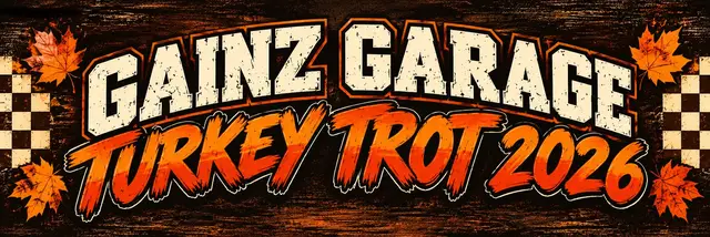 Gainz Garage 5k Turkey Trot logo