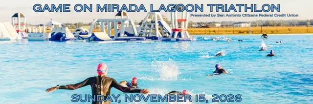 Game On! FLORIDA Lagoon Triathlon logo