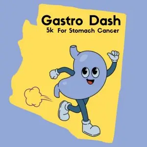 Gastro Dash 5K For Stomach Cancer logo