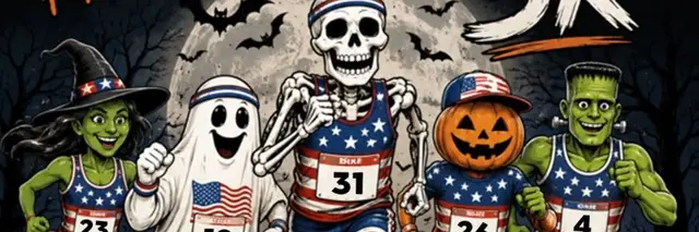 Gavin's Hallows' Eve 5K logo