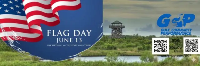 GCP Flag Day 5K logo