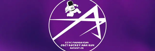 GCTC Rocket Man Run 5K & Fun Walk logo