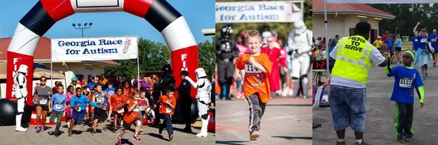 Georgia Race for Autism 5K logo