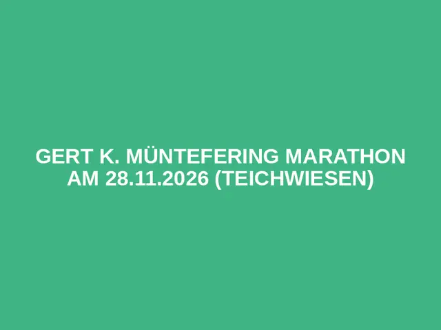 Gert K. Müntefering Marathon am 28.11.2026 (Teichwiesen) logo
