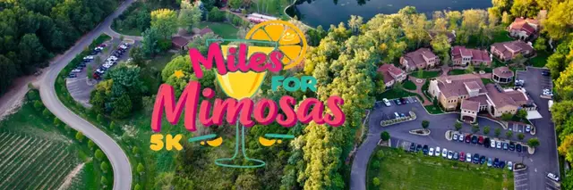 Gervasi Vineyard Miles for Mimosa 5k logo