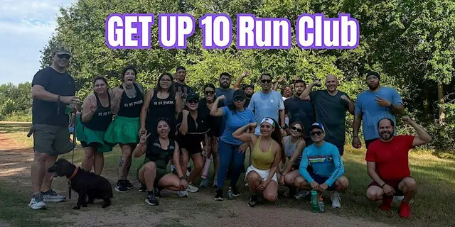 Get Up 10 Walk/Run Club logo