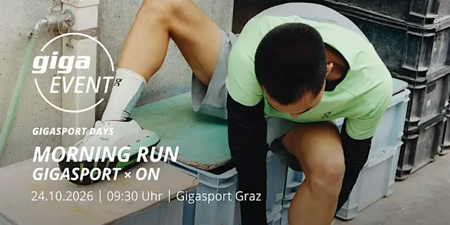 Gigasport Morning Run mit ON logo