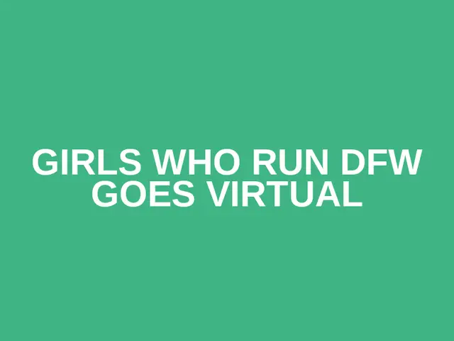Girls Who Run DFW Goes Virtual logo